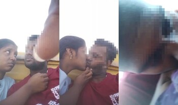 Indian Lover Kissing and Boobs Sucking
